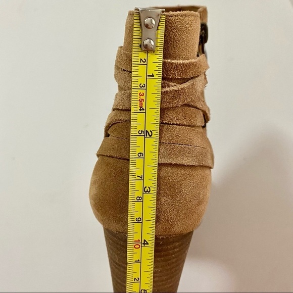 Michael Shannon Kelsey Tan Suede Ankle Boot 11 Chelsea Western - Picture 13 of 14